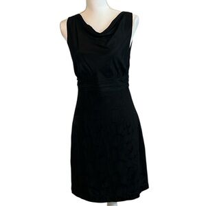 NWT M.S.S.P Little Black Dress Lace & Metallics Sleeveless M‎ Medium 8 10 Classy